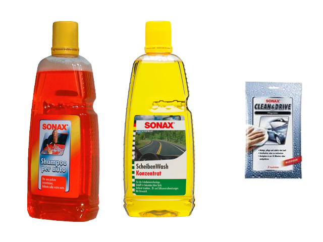 Luxe Sonax zomer schoonmaak set